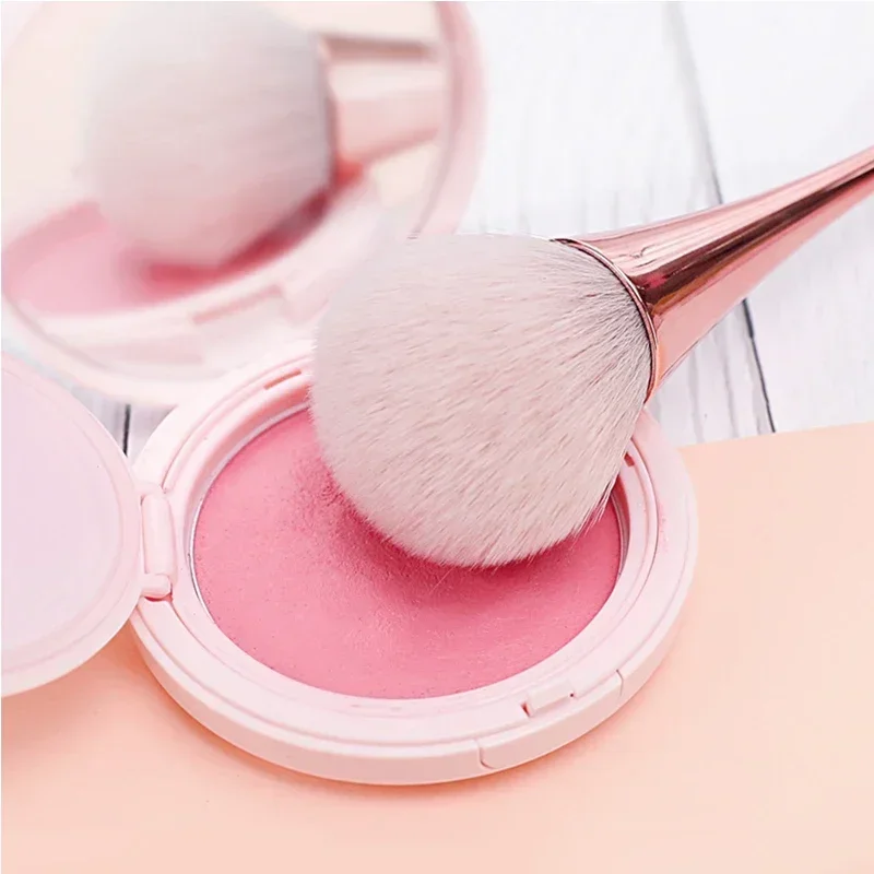 1Pc Borstel Voor Gezicht Make-up Lippenselen Tool Schoonheid Essentiële Cosmetica Schoonheid Make-up Kwasten Voor Make-up Blush Foundation