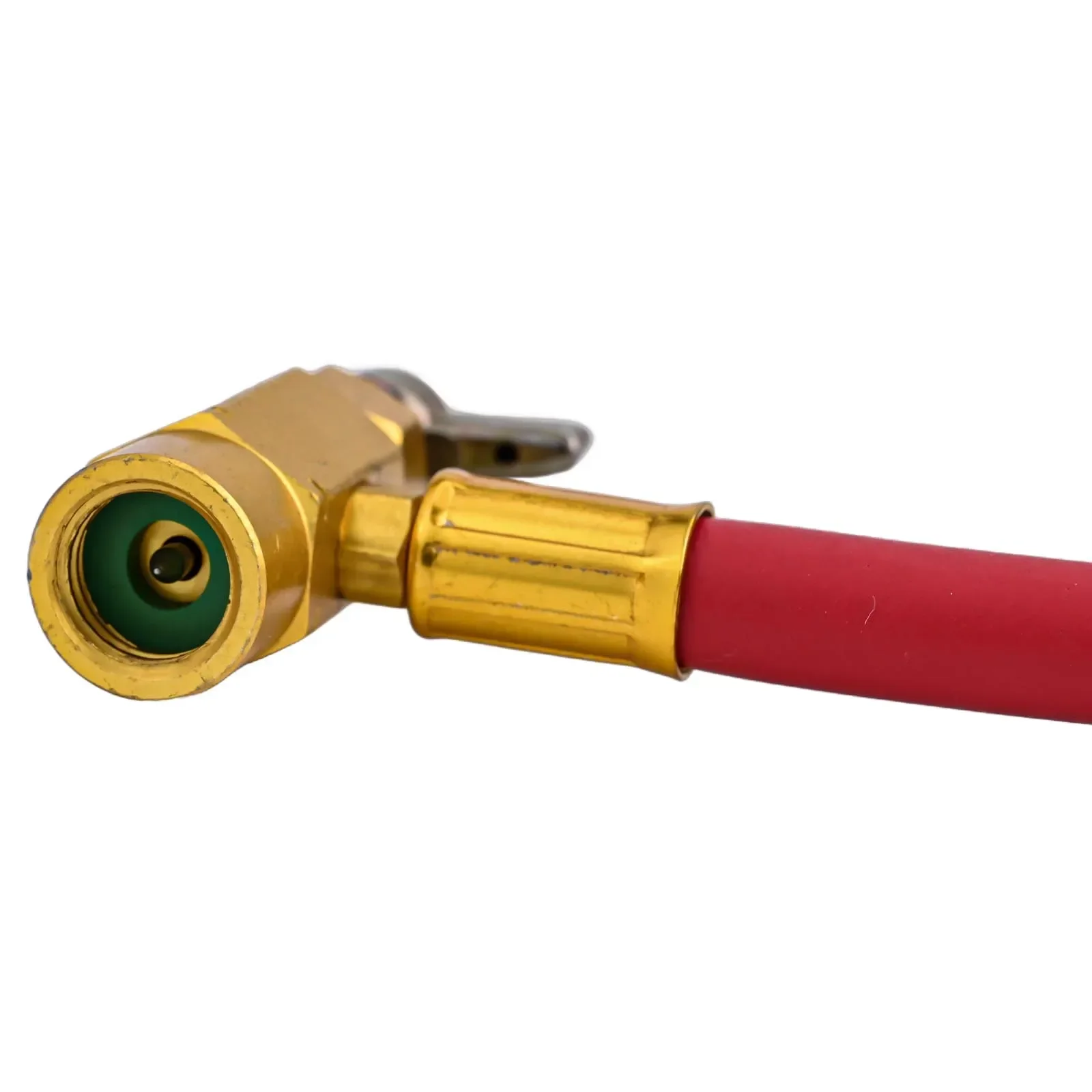

AC System Maintenance Car Recharge Charging Pipe Real-time Pressure Readings Versatile Compatibility Brass And Rubber Material
