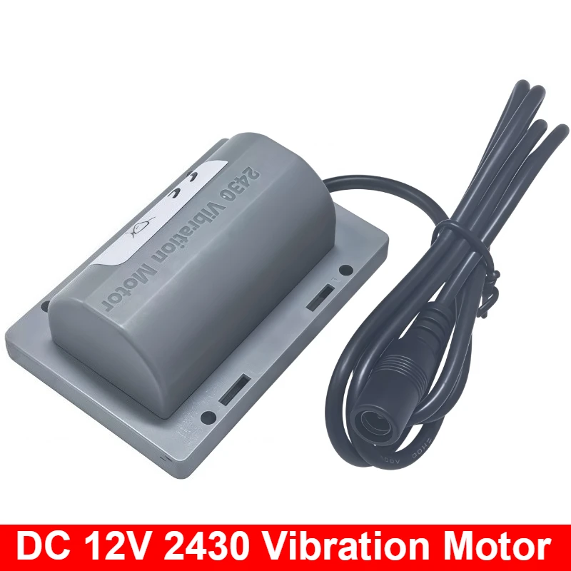 2430 DC Micro Massage Vibration Motor Frog Toad Feeding Vibration Disk Motor 12V