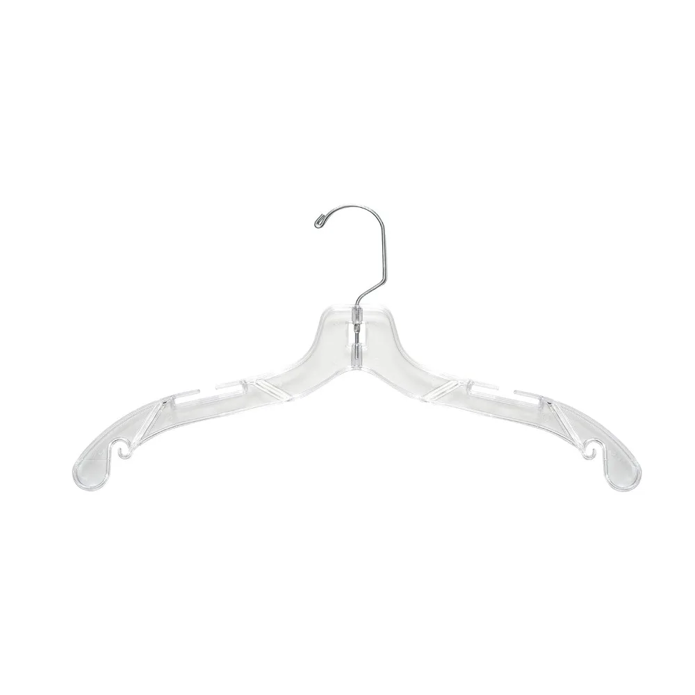 NAHANCO 505 Plastic Dress Hanger, Middle Heavy Weight, 17