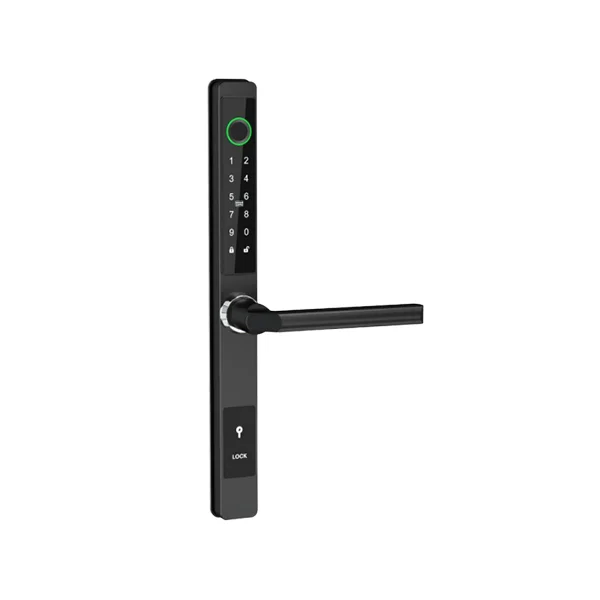 

Contemporary Smart Fingerprint Lock Door Handle Modern Simple Design for Wooden Glass Door & Window