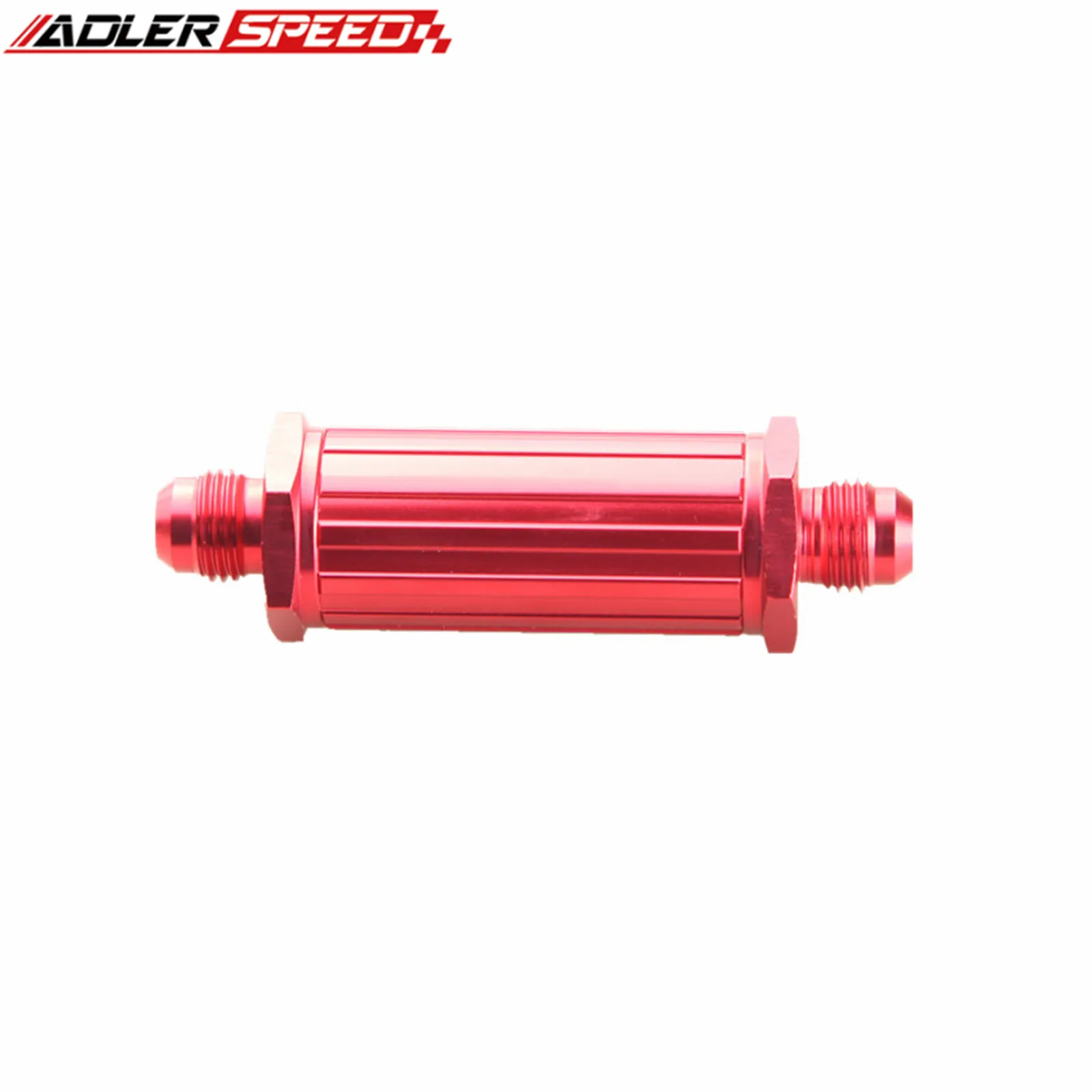 -10AN AN10 30 Micron Aluminum Billet Magnetic Racing Fuel Tank Fuel Filter Black/Silver/Red/Blue