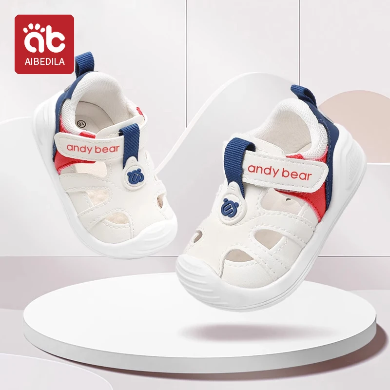

Baby Sneakers Girls Boys Lightweight Breathable Mesh First Walkers Shoes Kids Non-Slip Sandals 1-3 Year