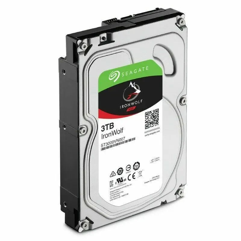 For Seagate IronWolf 5900RPM 3.5 inch 64MB Cache 3TB Internal HDD ST3000VN007 100% Tested Fast Ship