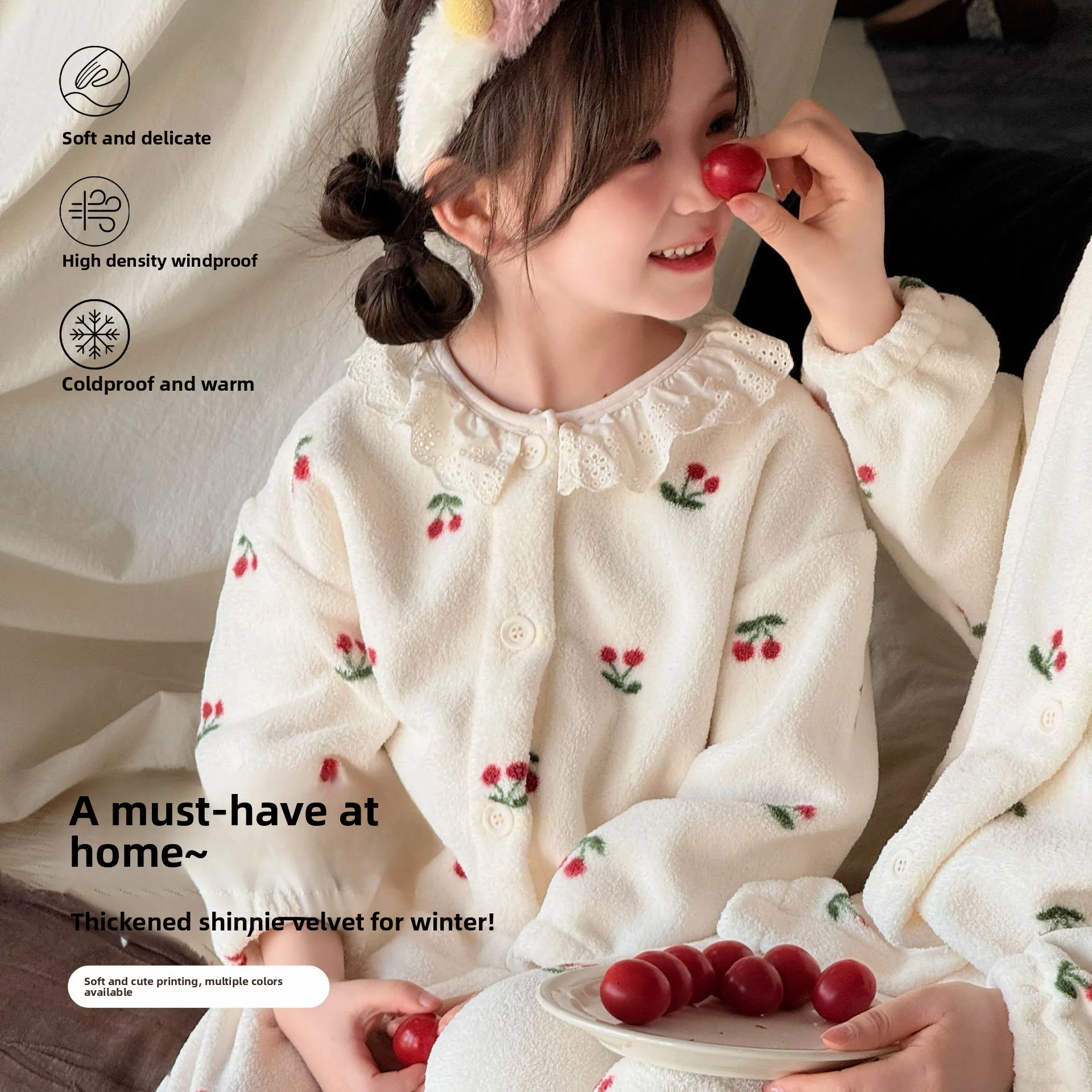 

2025 New Winter Kids Pajamas Set Baby Homewear A Class Outfit Boys Girls Family Matching