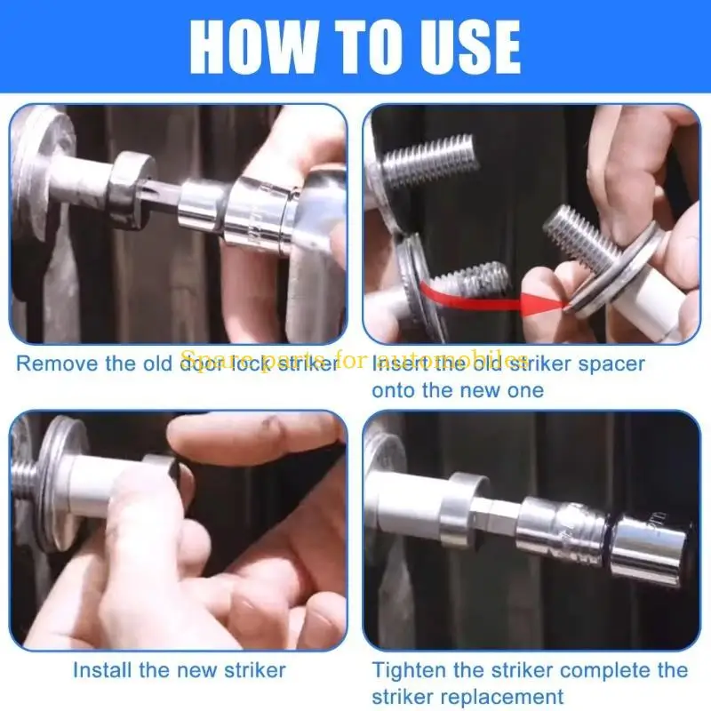 

H58F 2 шт. накладки на дверной замок, болт, подходит для грузовика, 38420 9601750, замена обеспечивает правильную работу,