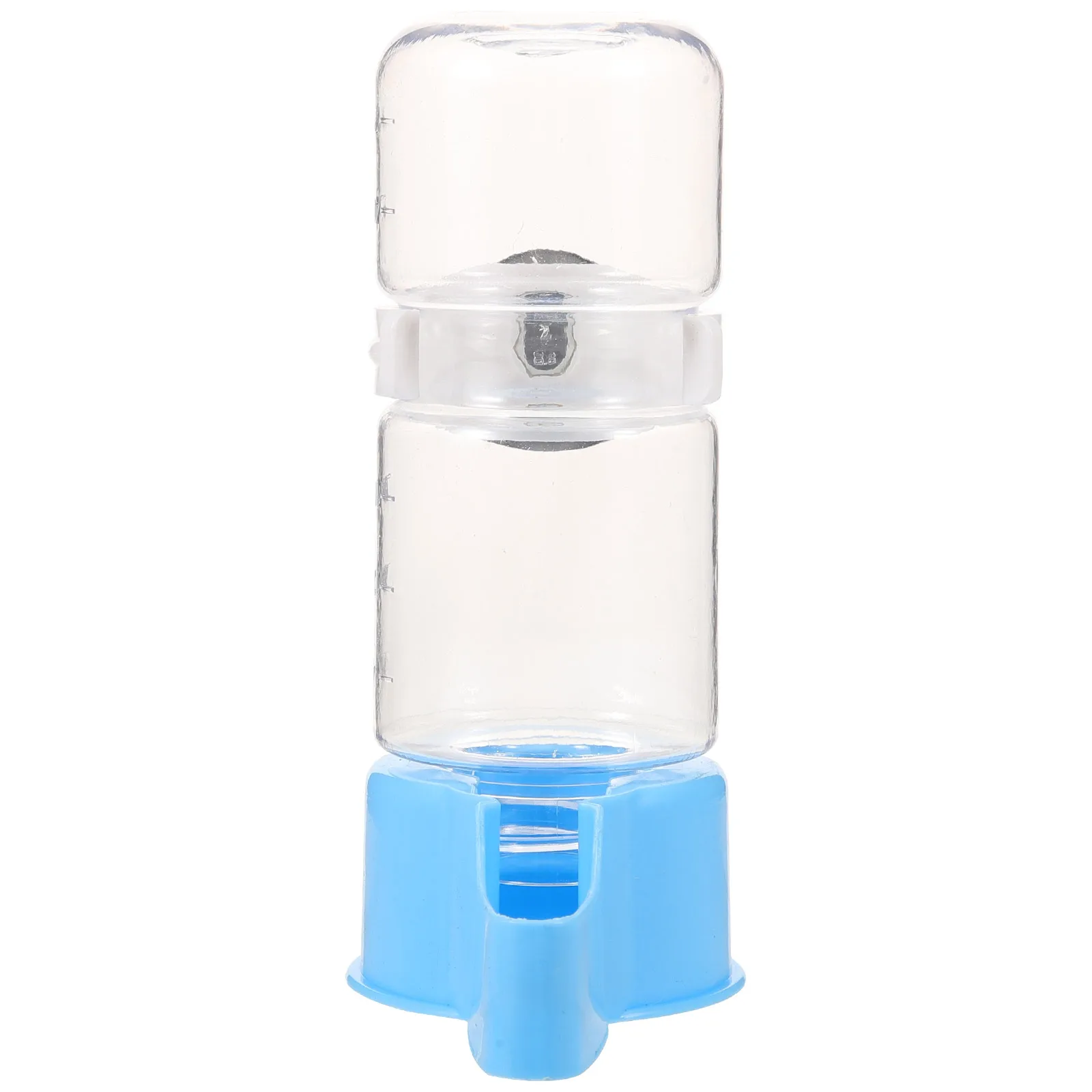 

Blue Parrot Water Feeder Bird Cage Accessory Automatic Drinker Bottle For Parakeets Thrushes Pigeons Large Capacity Pet Supplies