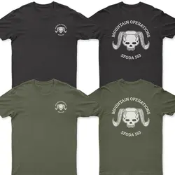 Special Forces Group (Airborne) 1st SFG (A) ODA 153 Mountain Team T-Shirt. Premium Cotton Long Sleeve O-Neck Mens T Shirt New