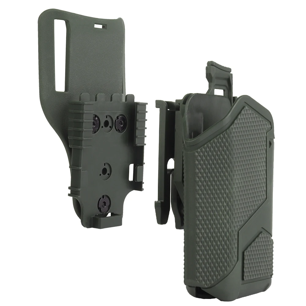 Fondina tattica Multifit pistola pistola fondina per destrimani X300 luce per arma QLS Kit sistema di bloccaggio rapido configurazione cintura da combattimento