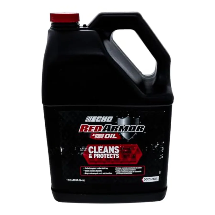 

6550050 Red Armor Oil Mix 2-Cycle2-Stroke High Performance Semi-Synthetic Clean and Protect Against Carbon Build Up Outdoor Pow