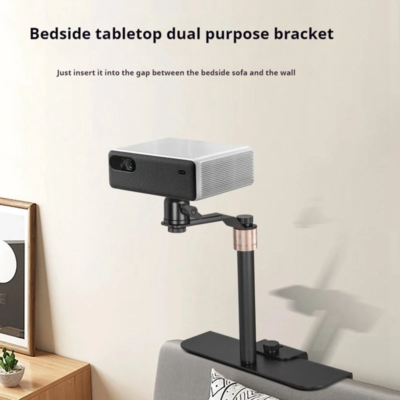 New Projector Stand Bed Sofa Metal Holder Table Projector Holder  Wall Mount Retractable Bracket Universal Support