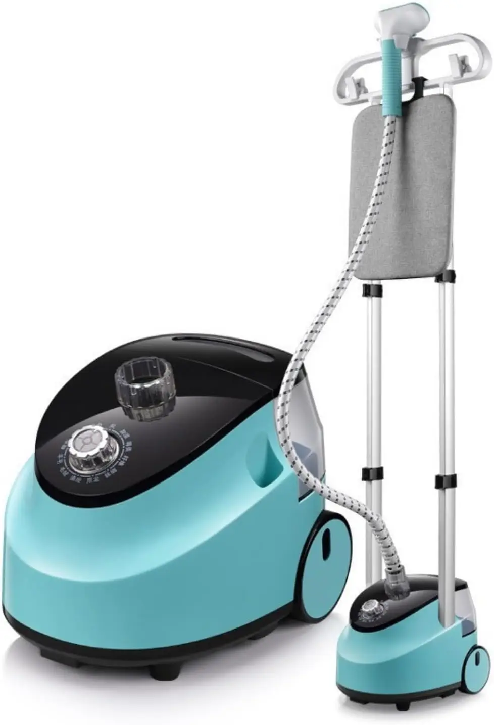 Standing Garment Steamer 2000W, Professional Clothes Garment Steamer With Height Adjustable Ironing Board, for Clothes