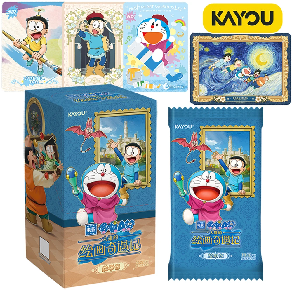 

Original Kayou Doreamon Collection Card Comedy Animated Character Nobi Nobita Shizuka Minamoto Creative Card Christmas Gift Toy
