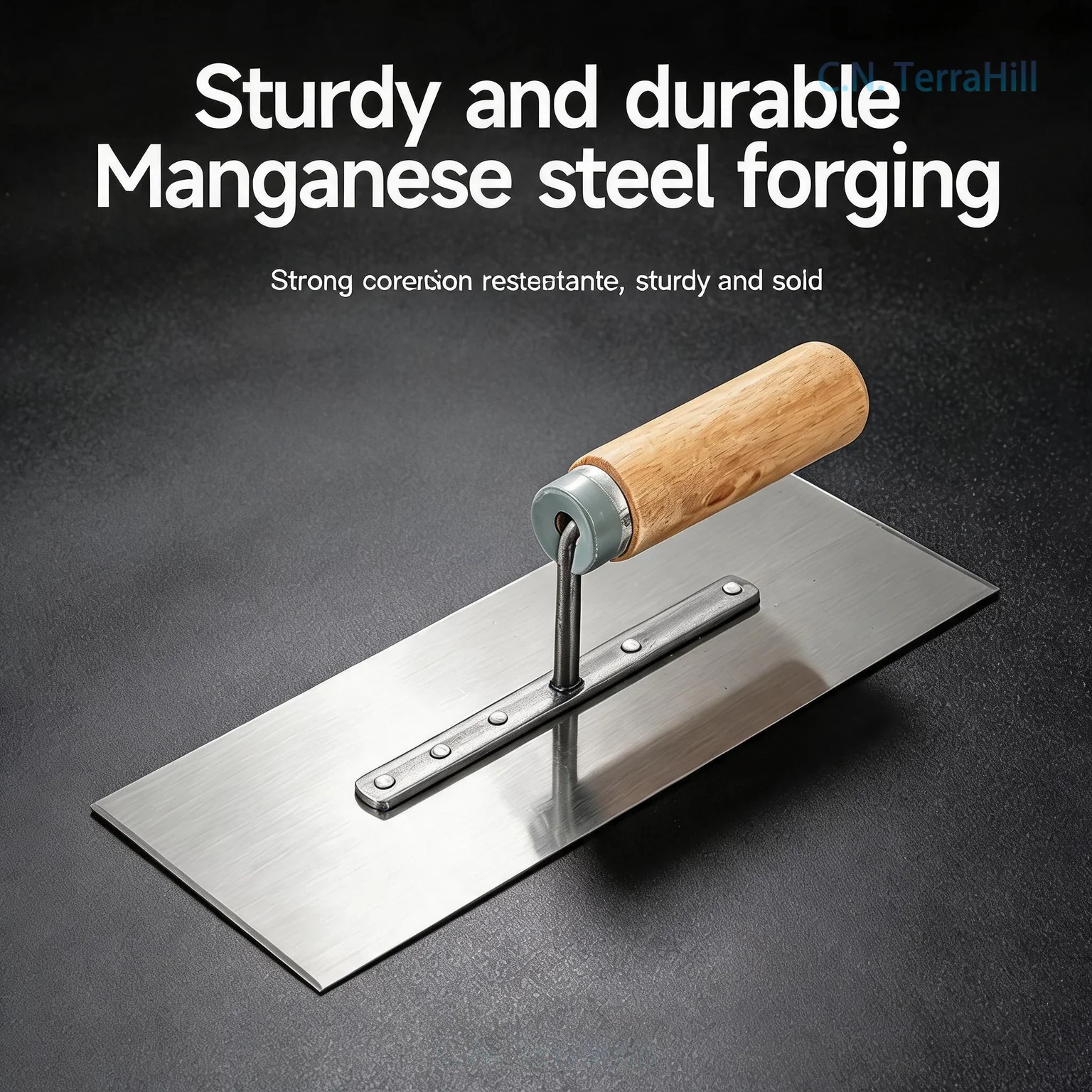 Stainless Steel Putty Knife Trowel for Plastering, Drywall Mud, Cement Surface Finishing & Wall Smoothing Tool