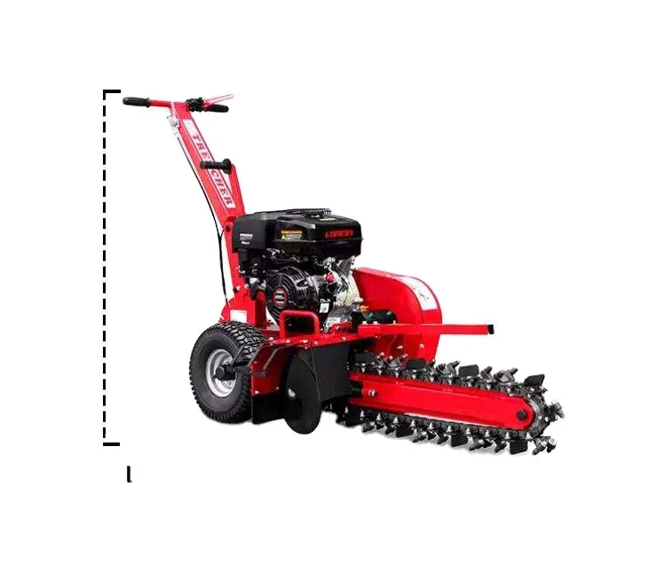 

K-MAXPOWER 15h Trencher with Chain Saw Ditching Trenching Machine Mini Trencher Machine