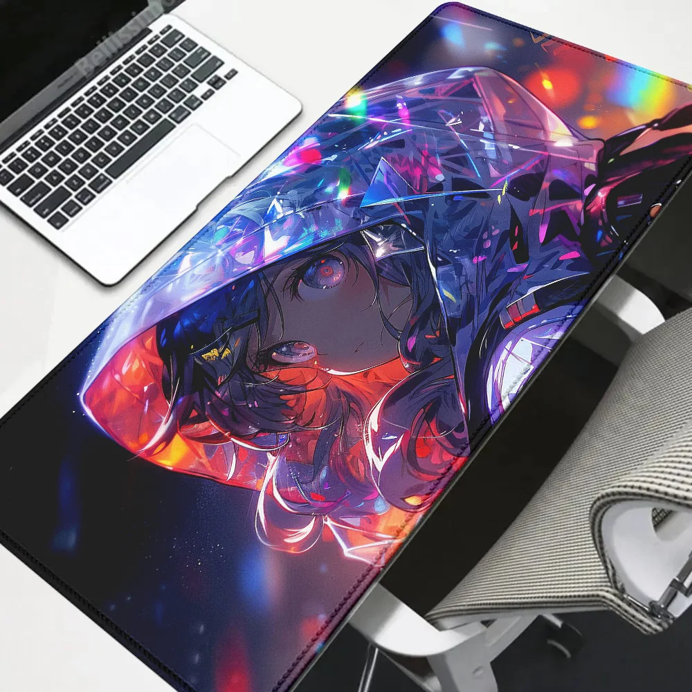 

game mouse pad Japanese Anime Large Gamer teclado mousepad Keyboard Mat XXXL Mouse Mats 90x40cm Rubber Desk Pad Design Desk Rug