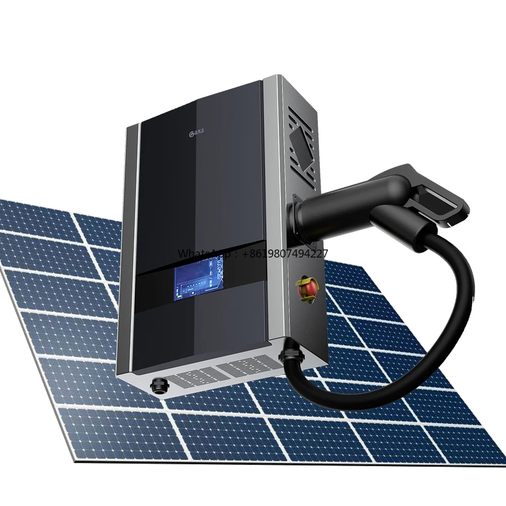 EV Recharging Stations Solar Carport Wallbox 30Kw Ev Station Ev Battery Charger for Home Use With Mppt Photovoltaic Panels