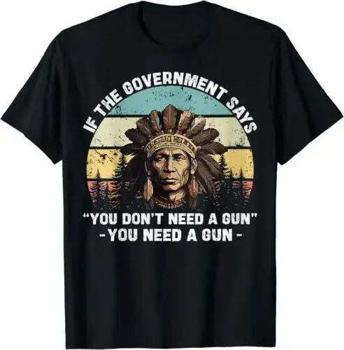 If The Government Says You Don't Need A Gun Funny Unisex T-Shirt manga vintage anime clothes funny vintage graphic t shirts