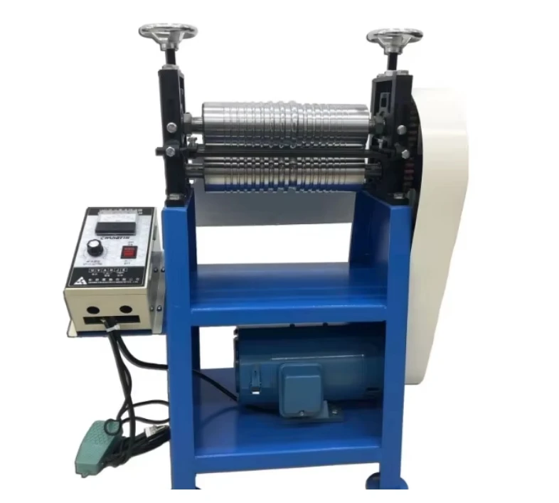 New model automatic electric speed-controlled leather mechanical hydraulic drilling machine, strip extractor, splicing machine