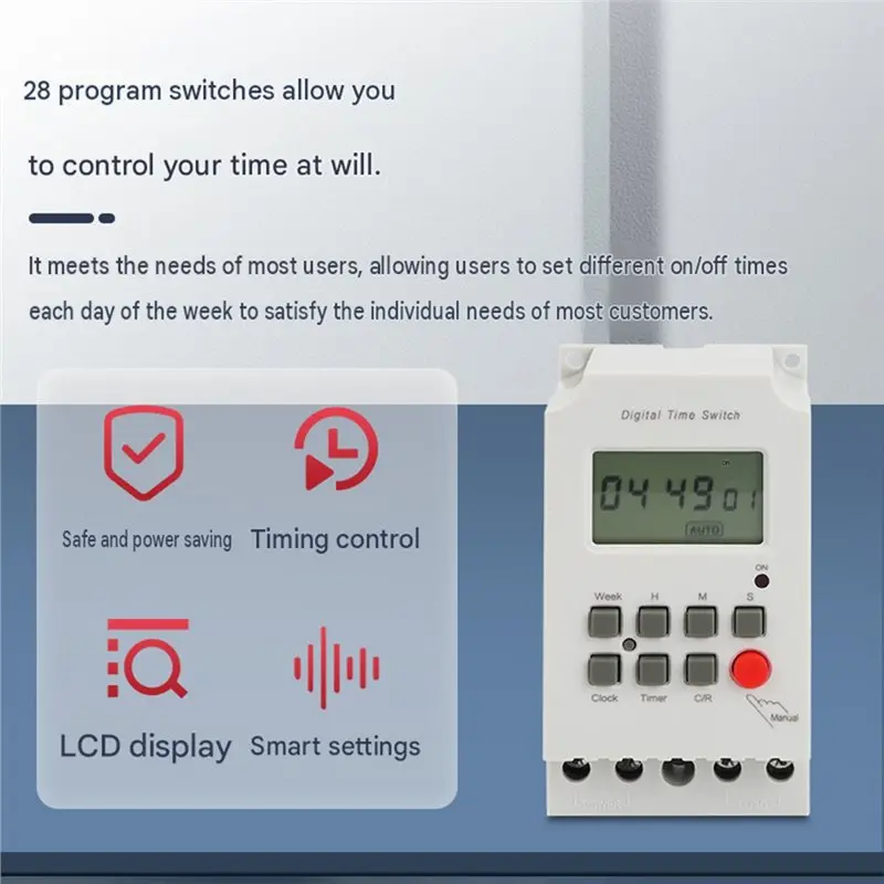ABGH-LR316S MT316S MT316B KG316T-II Digital Timer Switch Relay For Home And Industrial Use