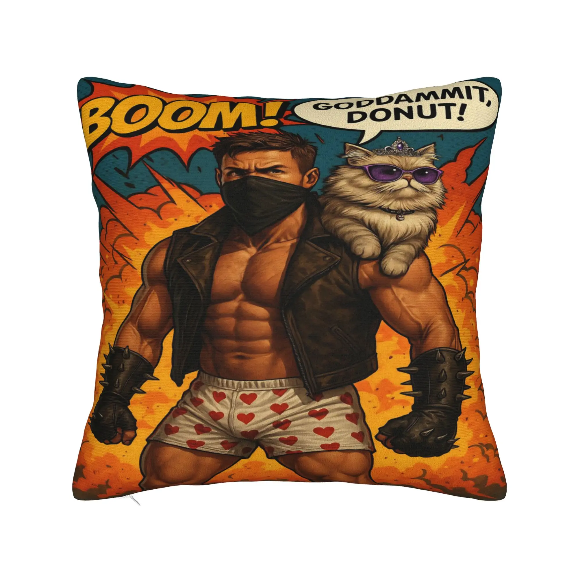 Dungeon Crawler Carl  Printed Pillowcases Cushion Cover  Throw Pillow Cover New Style Chair Decorations Square Multi-Size