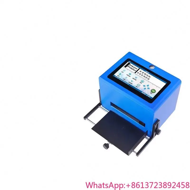 

Portable Automatic Expiry Date Stamp Tabletop Printer Batch Code Coding Machine Static Inkjet Printer