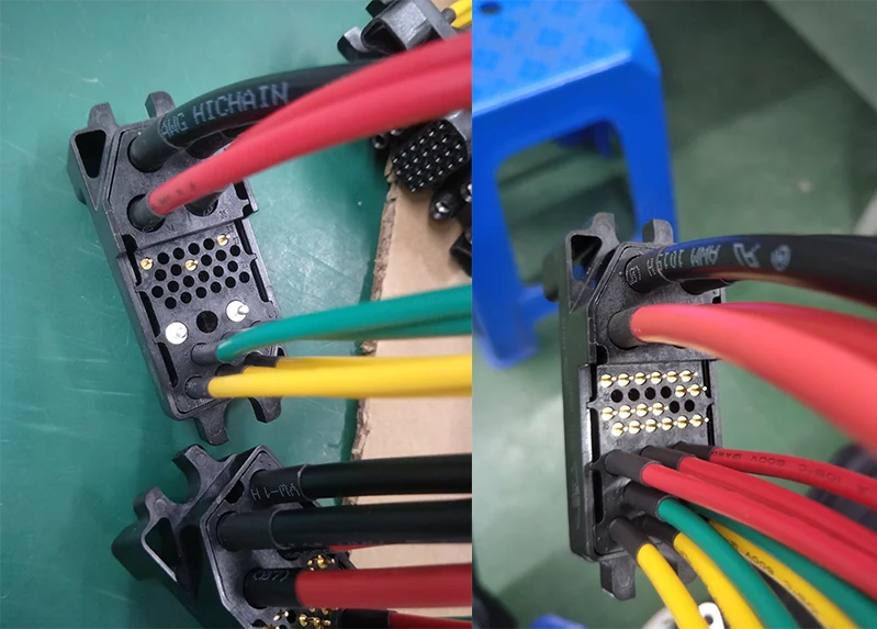 20-30KW Charging Module 4 Large Pins 75A UPS Power Storage Rectangular Power Connector 37 Pole