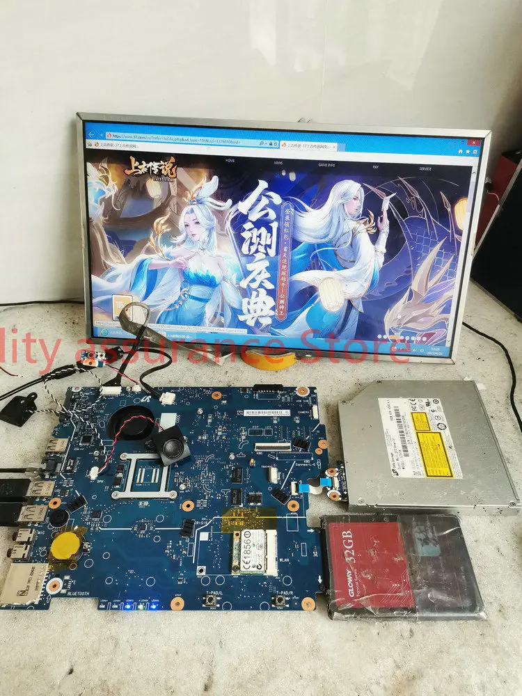 

Материнская плата для ноутбука Samsung NP-R519 R517 R519 BA41-01148A BA41-01147A BA41-01146A, материнская плата BA92-05858B PM45 DDR2