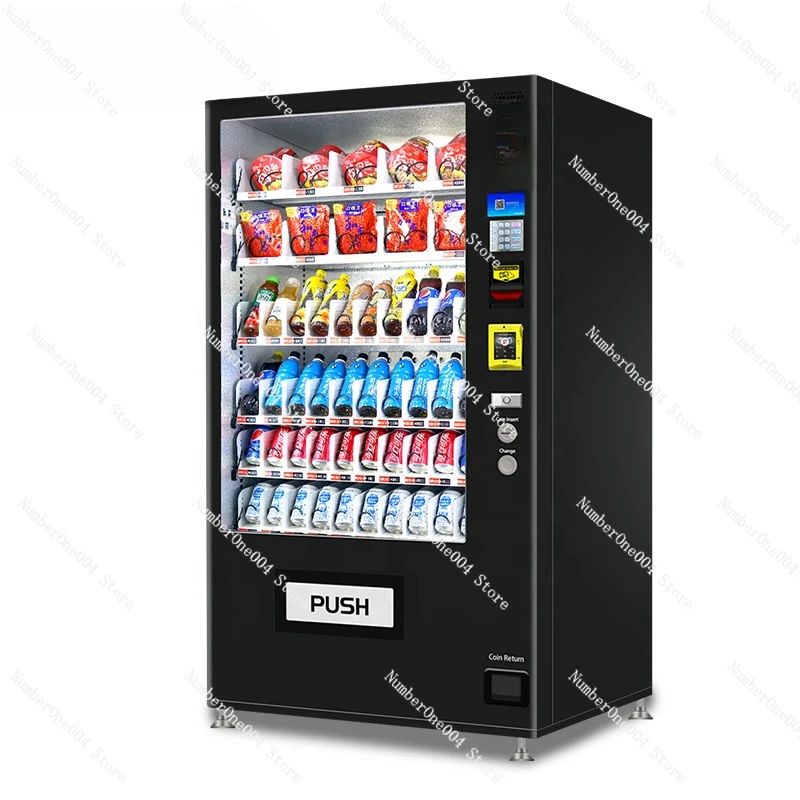 Automatic vending machine for small cold drinks