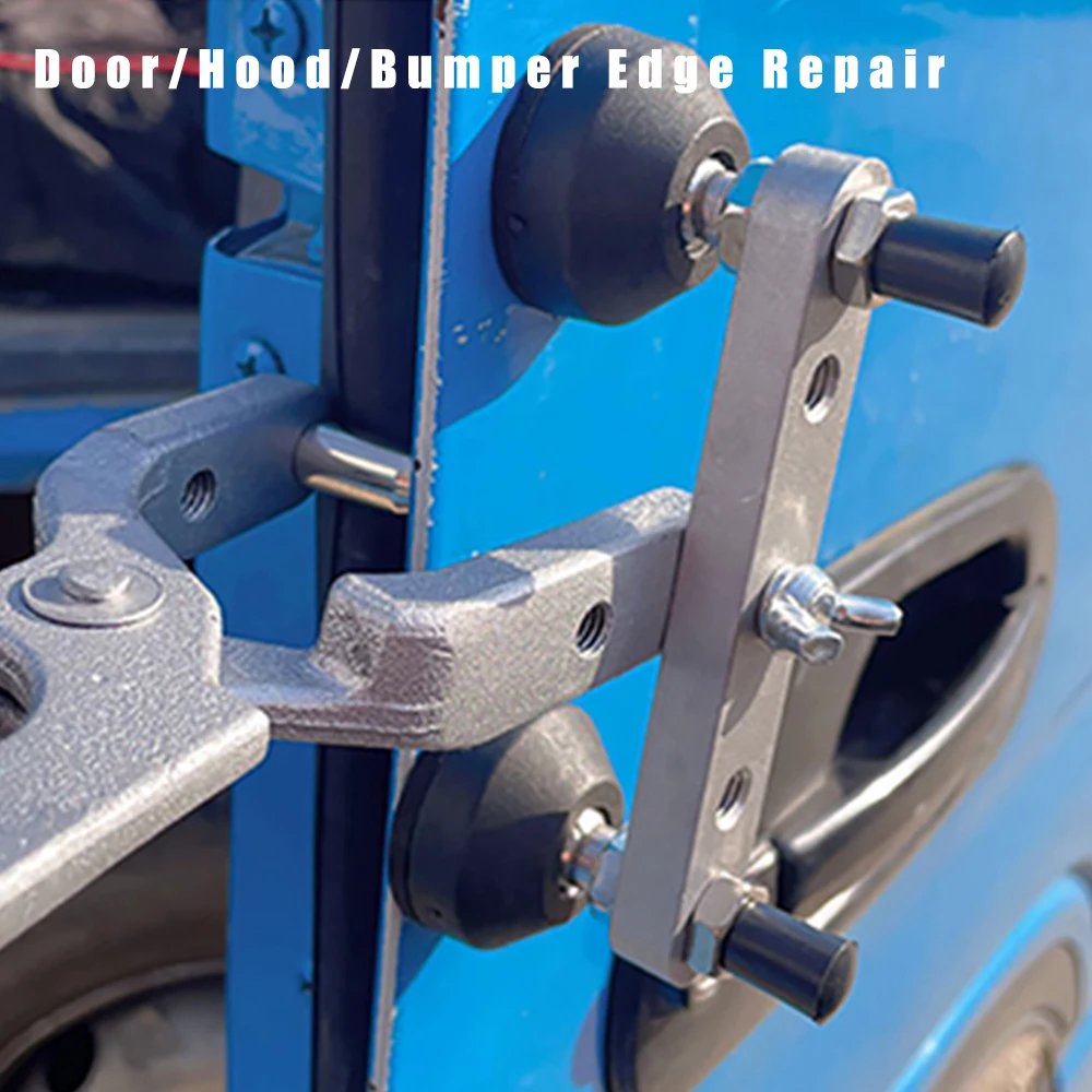 Maintenance Tools Metal Seamless Repairing Door Edge Trim Crimping Clip Anti-rust Clamping Pliers Set Car Dent Repair