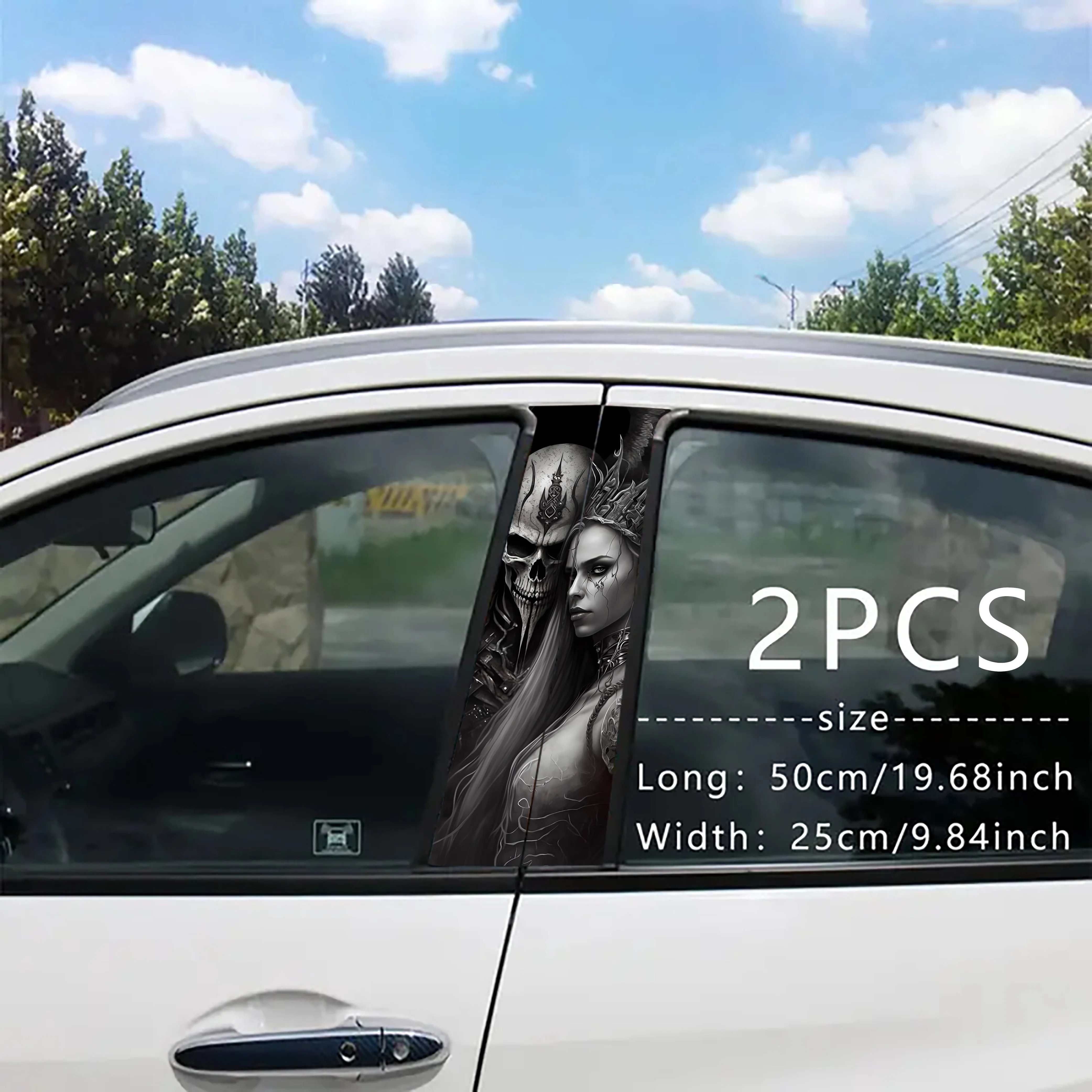 2-delige zelfklevende autostic - Car Accessories Joker recensie en prijs