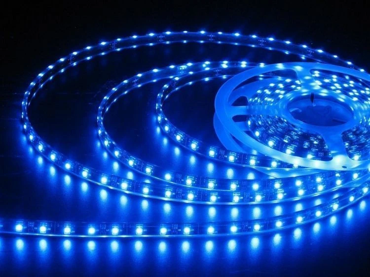 Led strip Outdoor 5 Metre Silicone 12 Volt Blue