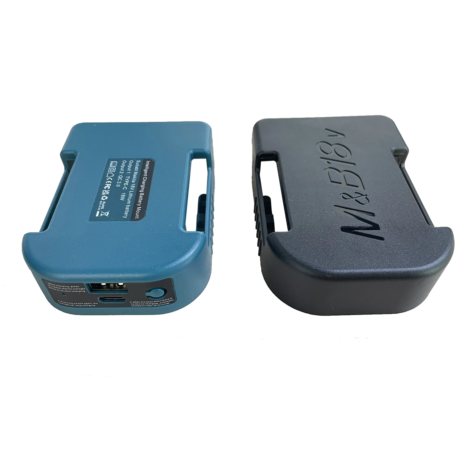 1pc For Makita 18V With USB With Type-C Battery Holder For Makita 18V Battery BL1840 BL1850 BL1860 Charger Adapter Fast Charging