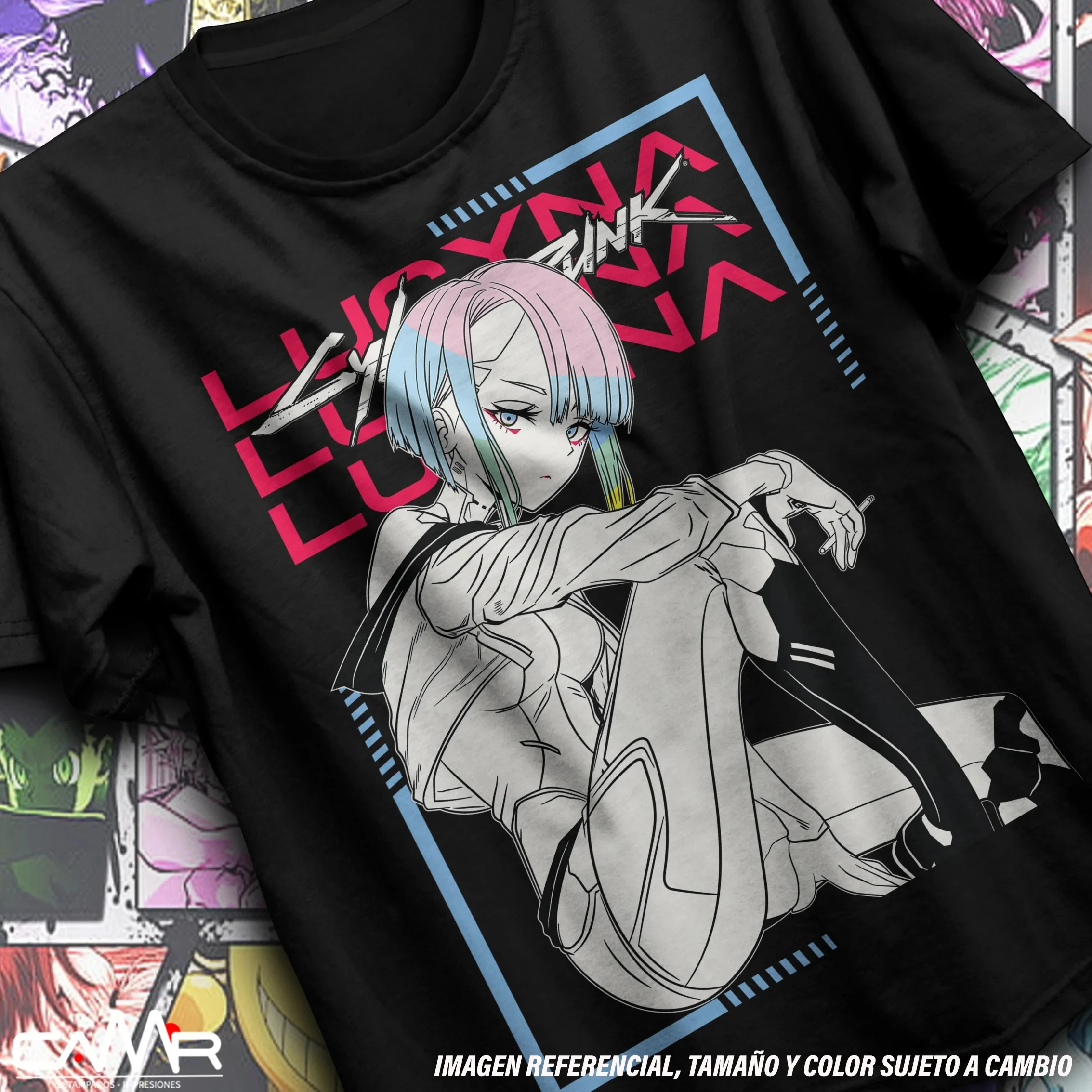 

Cyber Edgerunners Shirt T-Shirt, Edge Runners Lucy Graphic T Shirts Oversized T Shirt Women's Clothing Fashion