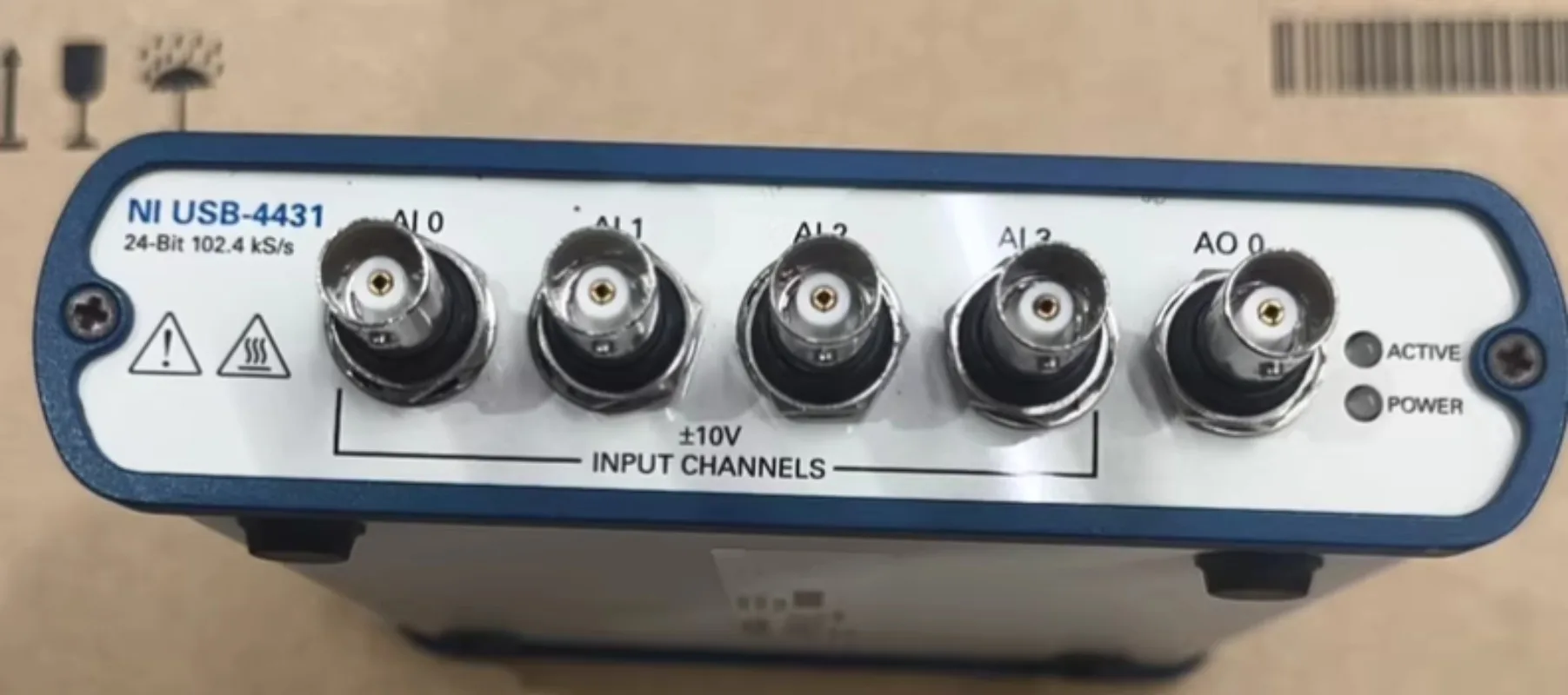 National Instruments NI USB-4431 24-Bit Analog I/O 102.4 kS/s ±10 V 1/pcs#Moqu