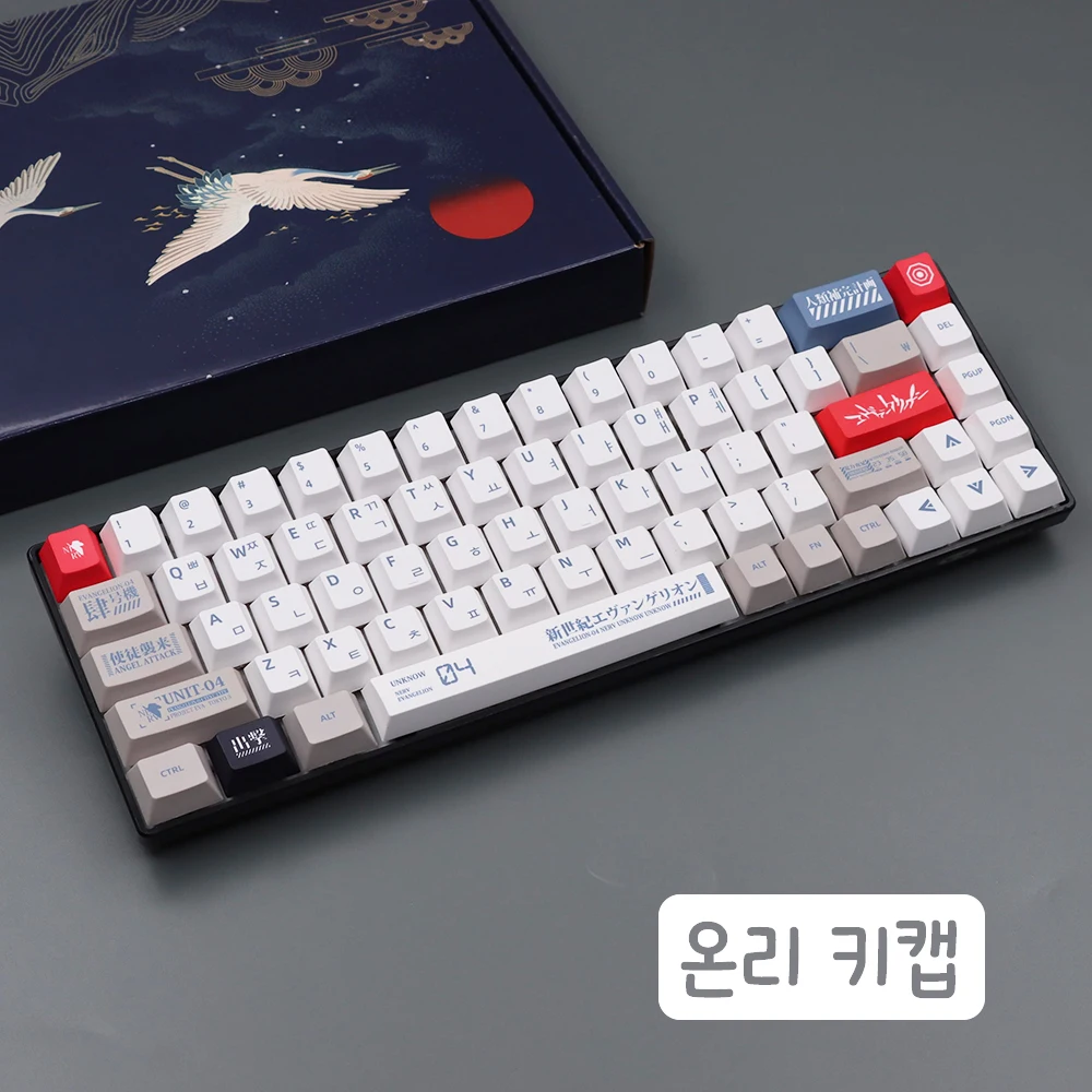 Spanish/French/German/Japanese/Korean/Russian Anime customized Keycaps Cherry Profile Keycap ISO layout for Mechanical Keyboard