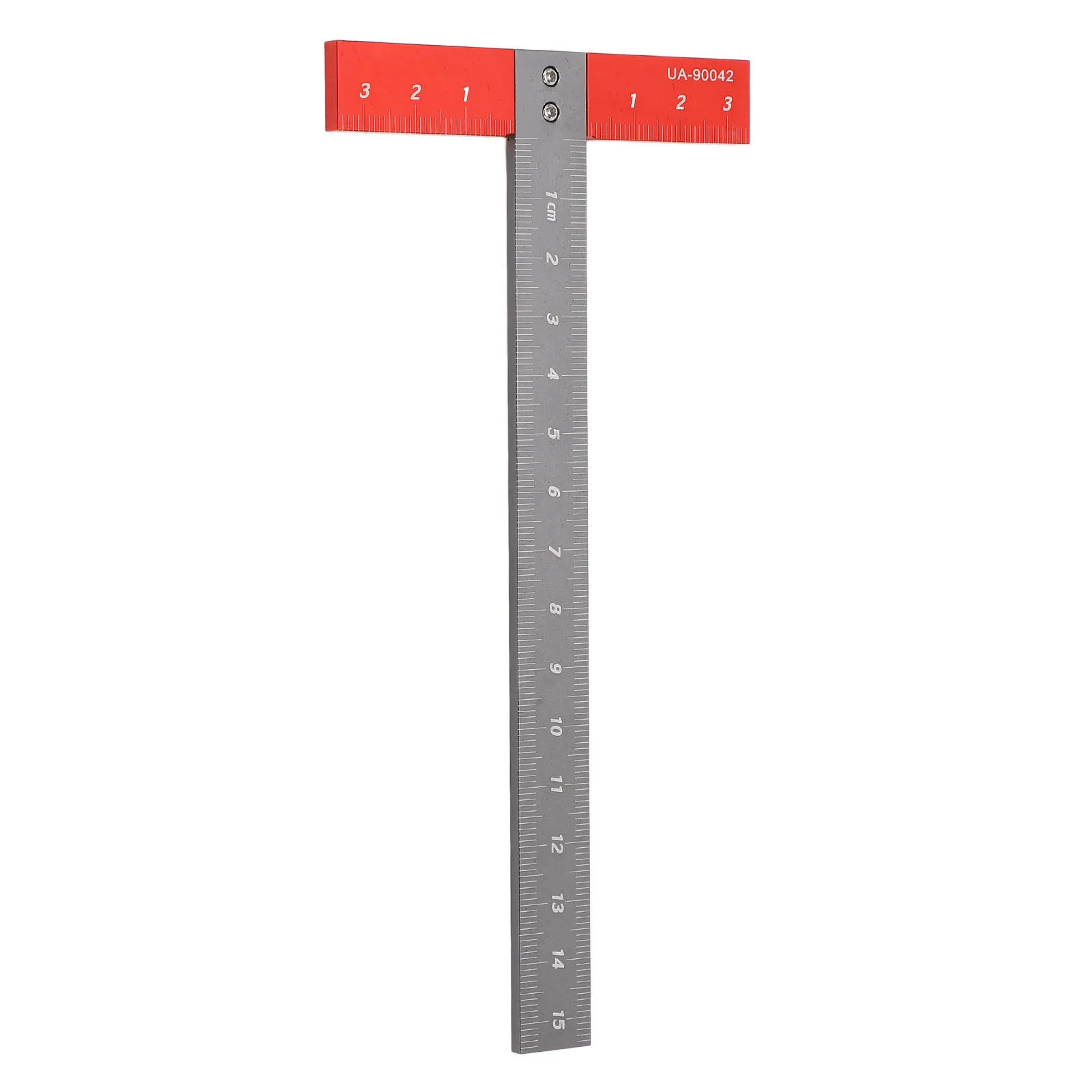 T Square Ruler Aluminum Alloy Woodworking Measuring Tool Accurate Scale Multifunctional Portable Layout Marking Gauge