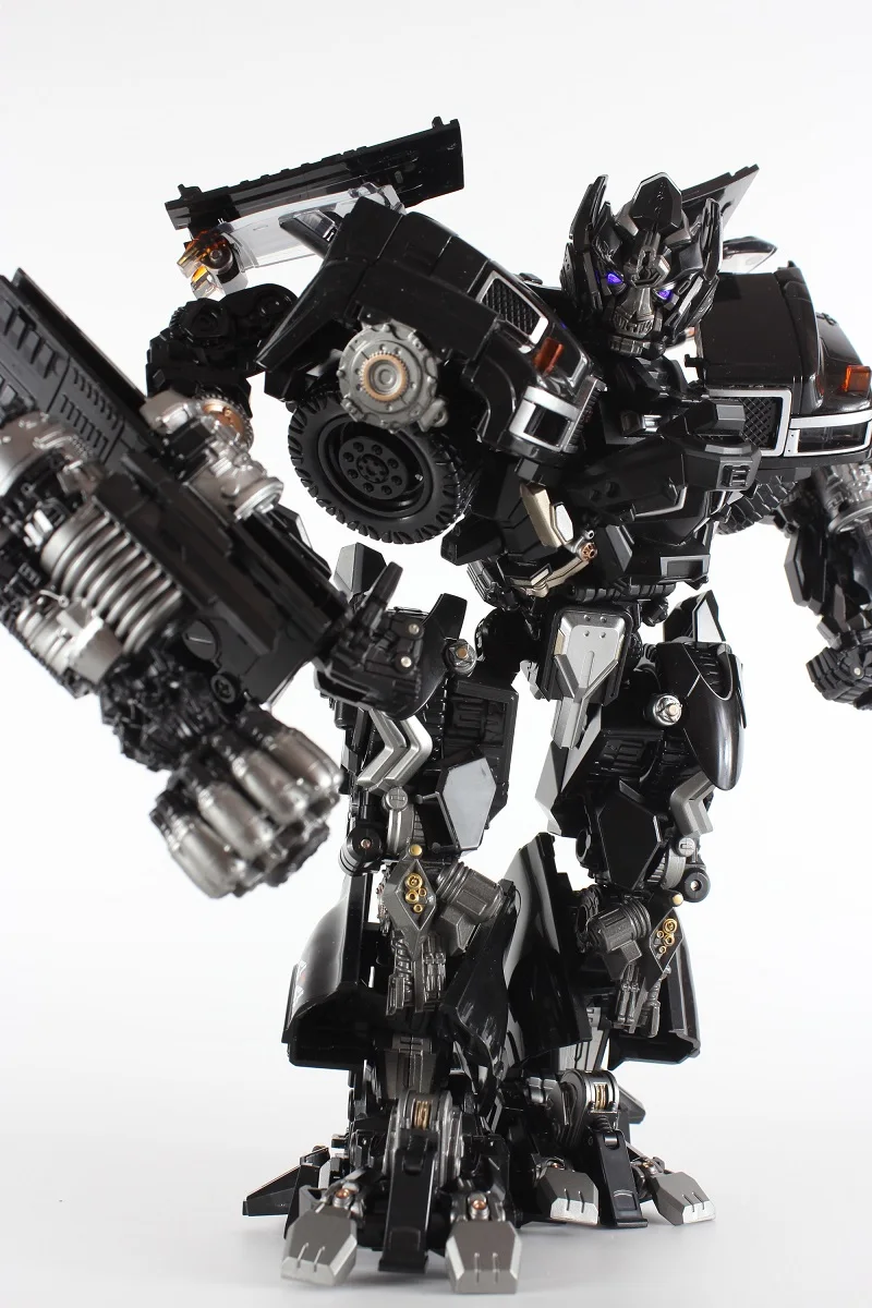 Bmb Transformatie Robot Black Mamba LS-09 Ls09 Ijzerhuid Wapen Expert Ko Mpm06 MPM-06 Lichtmetalen Truck Mode Actie Figuur Model Speelgoed