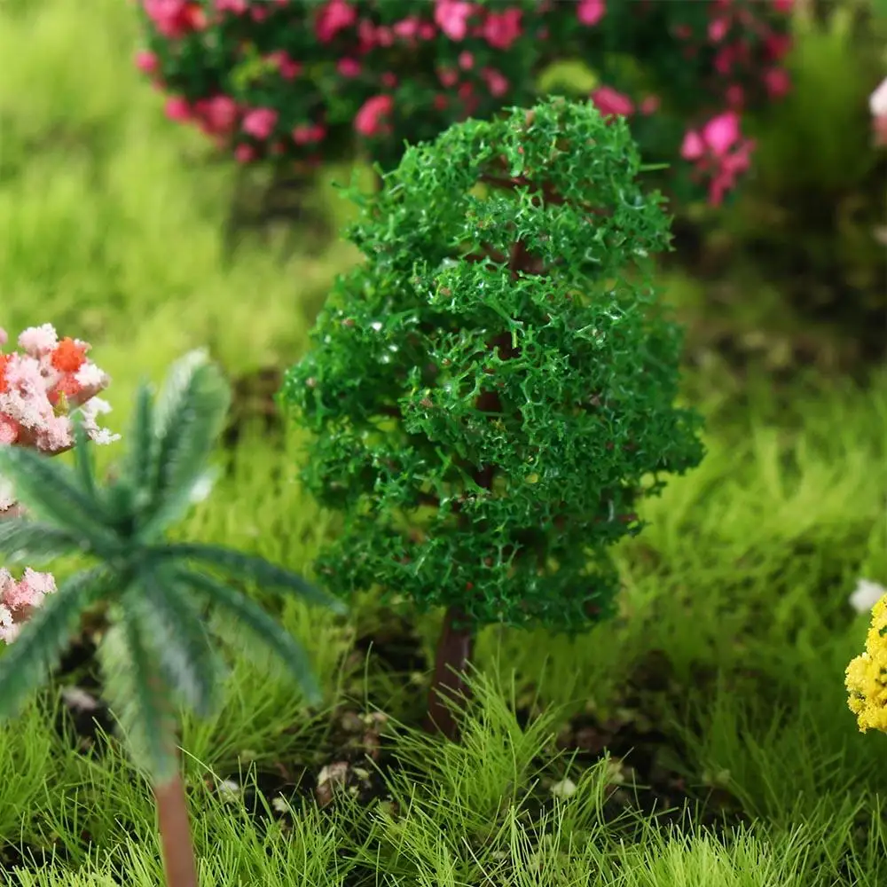 

Multiple Styles Plastic Sakura Miniatures Model Rural Style Simulation Trees Landscape Vivid Yard
