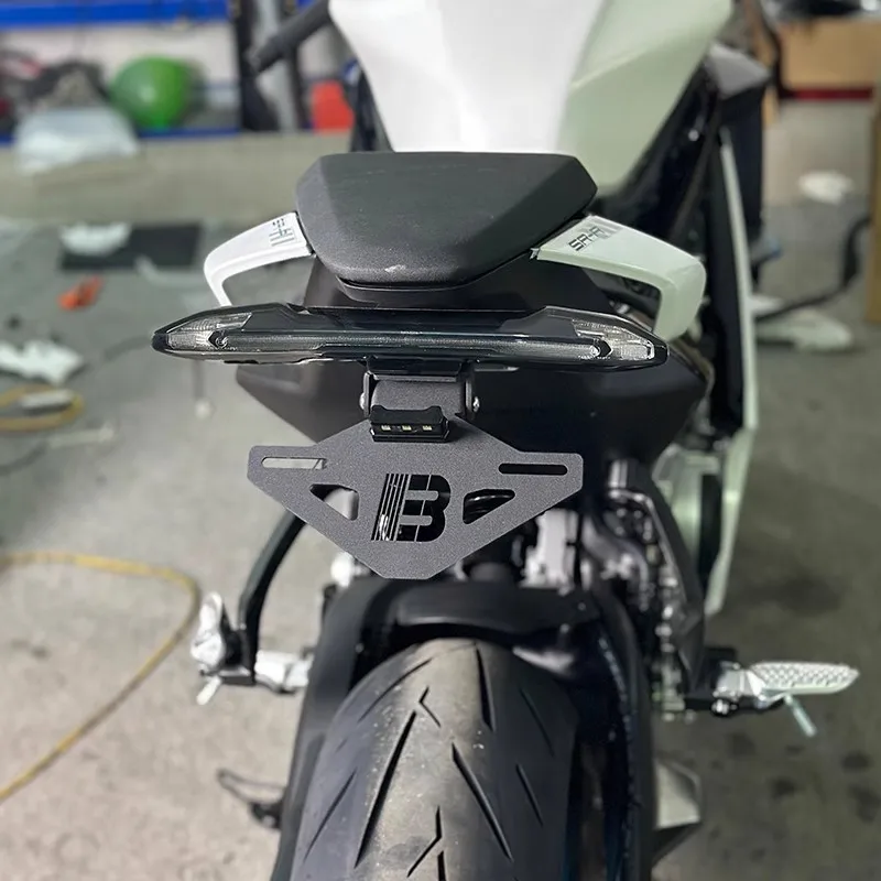 Dla CFMOTO 675SR-R 675NK 675 NK SS SR NK675 2025-2026 Motocyklowy Tylny Błotnik Eliminator Tablicy Rejestracyjnej Uchwyt