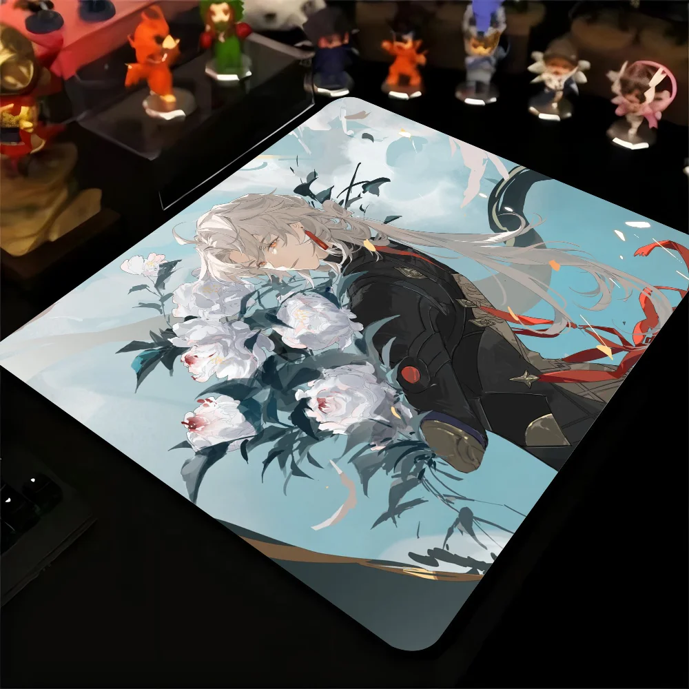 Blade Honkai Star Rail Mousepad Small LockEdge Mouse Pad per giocatori Computer Desk Pad rettangolare in gomma antiscivolo