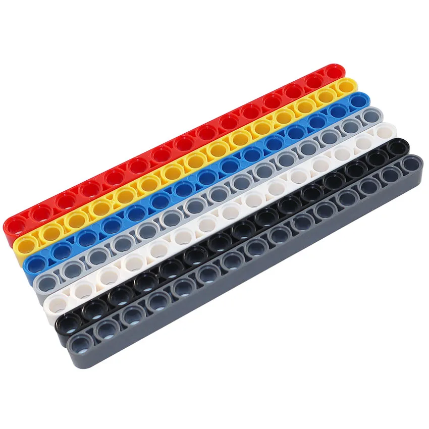 5 STKS Bouwstenen Technische Onderdelen 1x15 MOC 32278 High-Tech Liftarm Dikke Assembleert Deeltjes DIY Educatieve Bakstenen