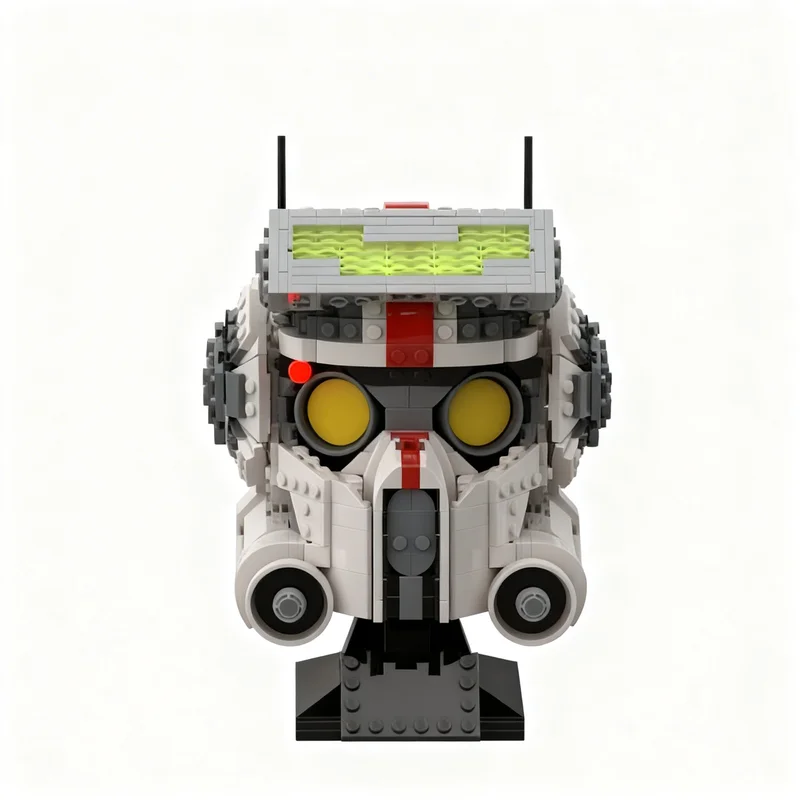 954pcs MOC Helmet Clone Commando Tech Star Battle Model Toy Building Blocks Architecture Christmas Gift Education Idea Birthday