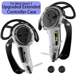 Handle Control For Quest 3 Accessories Strap Controller Grip with Battery Open Touch and Bumper Shelf for Meta Quest 3S