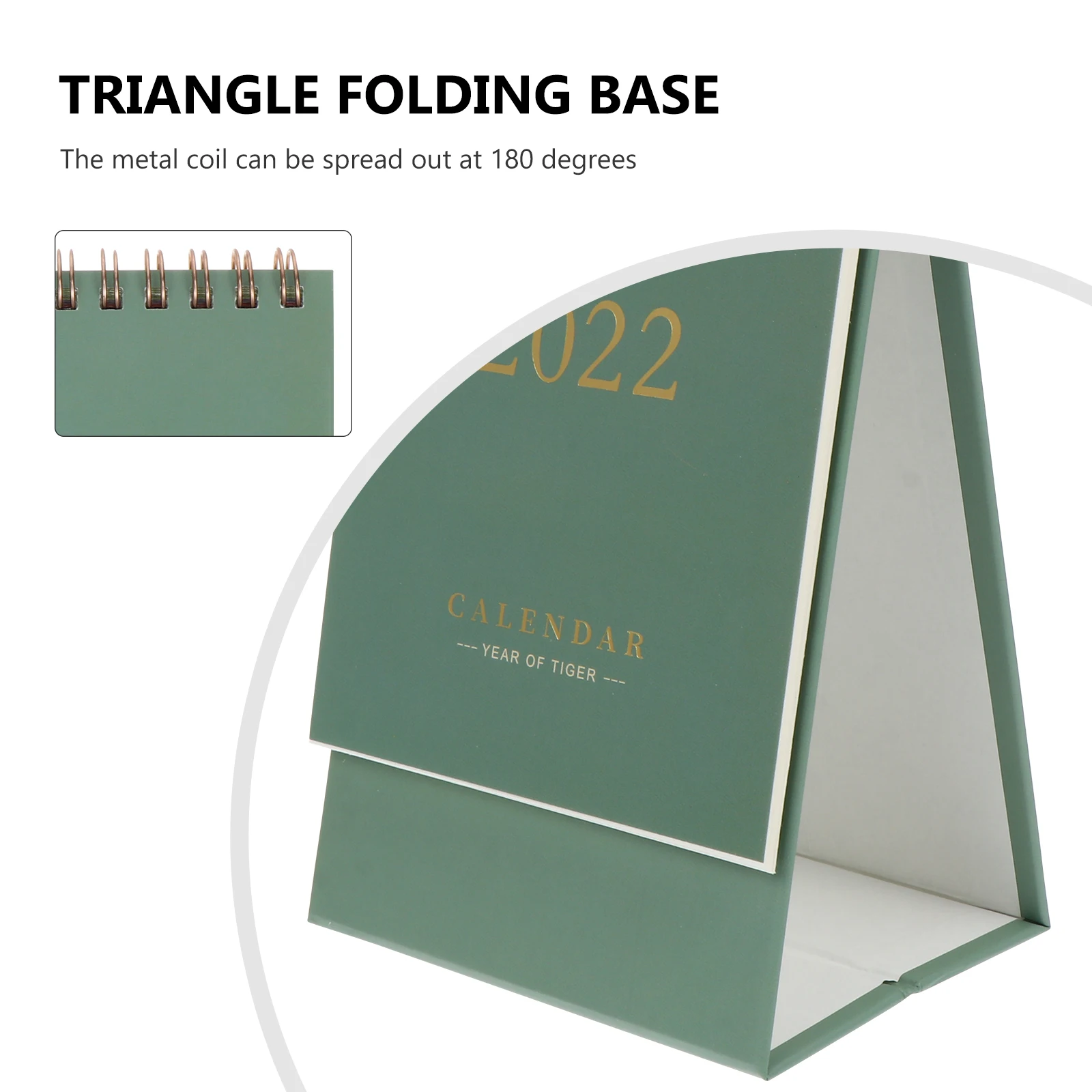 

Mini Desk Calendar 2022 Desktop Notepad Perpetual Daily Small Office