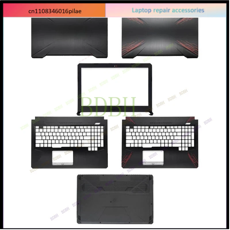 For ASUS FX504 FX504G FX504GD FX504GE FX80 FX80G FX80GD LCD Screen Back Cover Front Bezel Palmrest Hinges Bottom Case