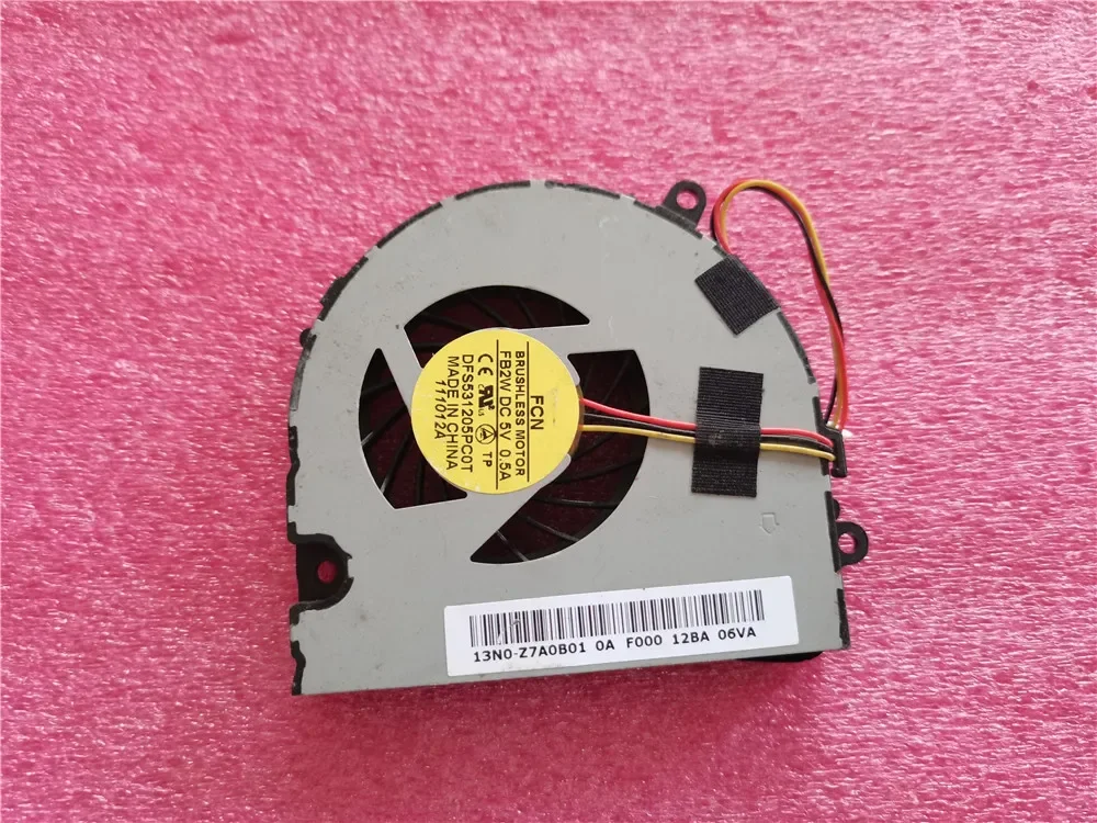 New Laptop Cooling Fan For Fujitsu Lifebook NH532 N532 Original PN: DFS531205PC0T FB2W CPU Cooler Radiator