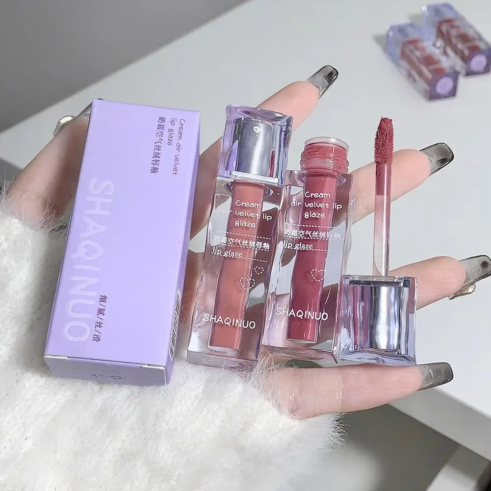 Baume de maquillage imperméable longue durée pour femme, velours doux 256, glaçure, soyeux, cadeau sexy, rouge à lèvres lisse, brillant, Jules N3j3