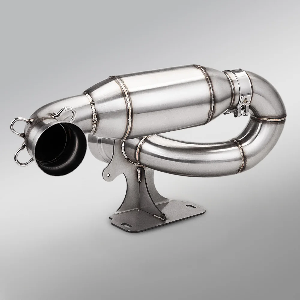 FOR MAVERICK X3 X-3 R UTV Can Am Exhaust System Connected to Original Exhaust System Compatible with X3 (2017-2025 Models)