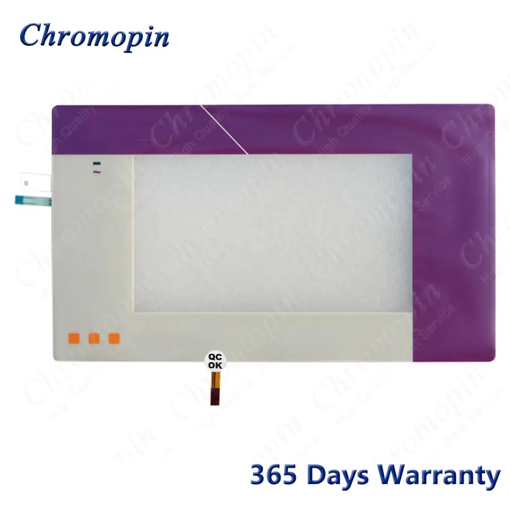 Touch Screen Panel Glass Digitizer for mi markem-imaje ADOVER COMPANY Touchscreen Glass with Protective Film Front Overlay
